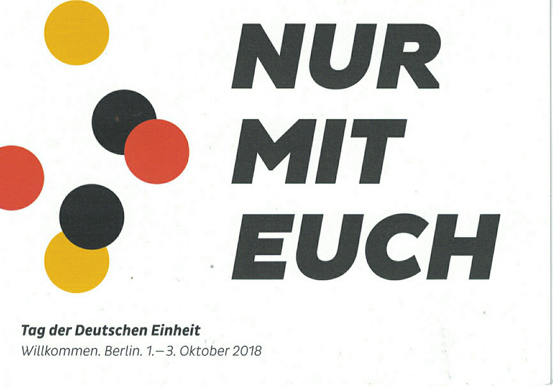 Logo Tag der deutschen Einheit 2018