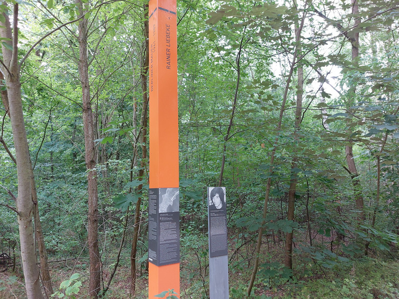 Erinnerungsstele Maueropfer Rainer Liebeke