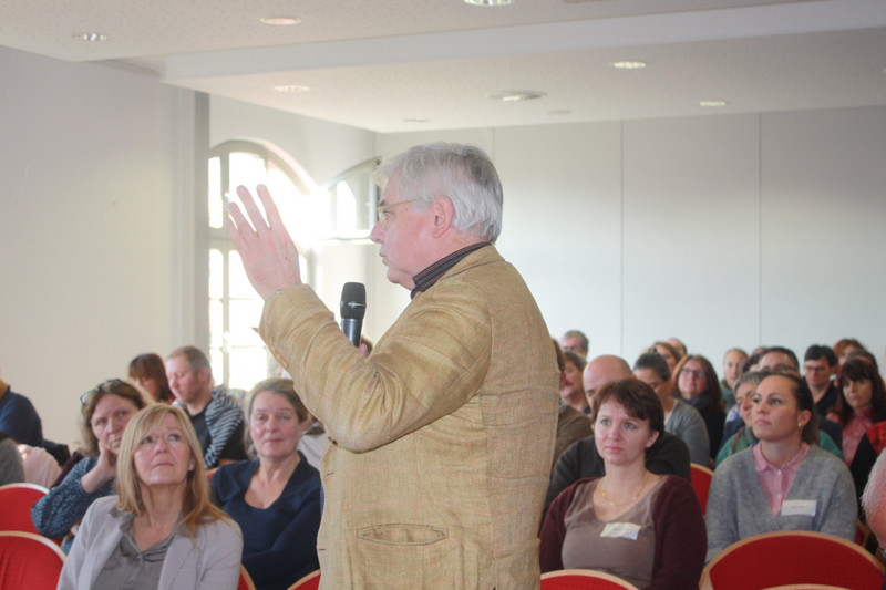 Frage aus dem Publikum: Prof. Jörg Frommer