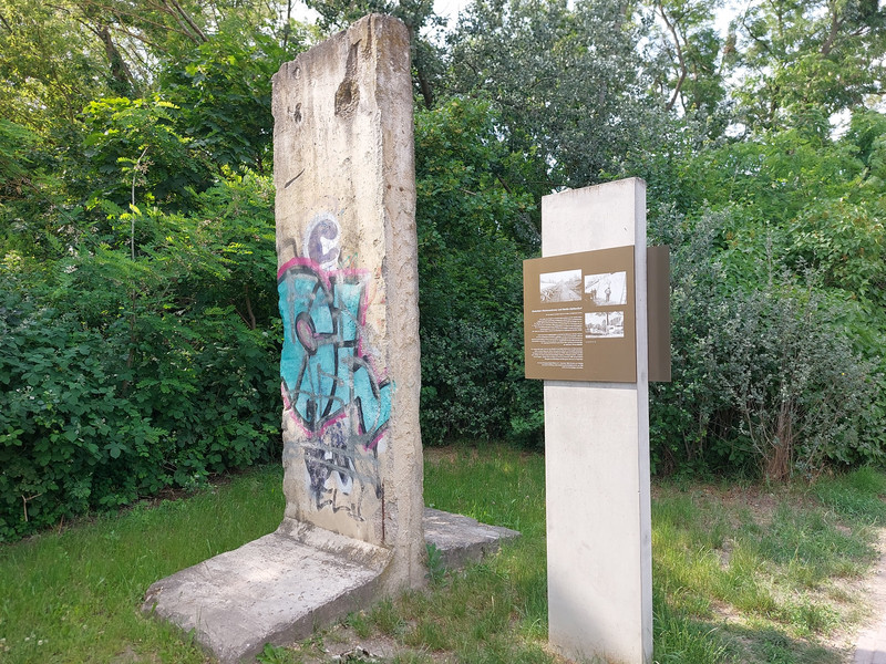 Mauersegment zwischen Kleinmachnow und Zehlendorf
